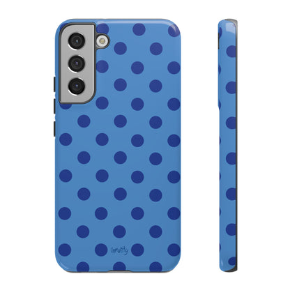 Blue Polka Dot Phone Case
