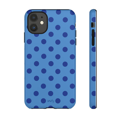 Blue Polka Dot Phone Case