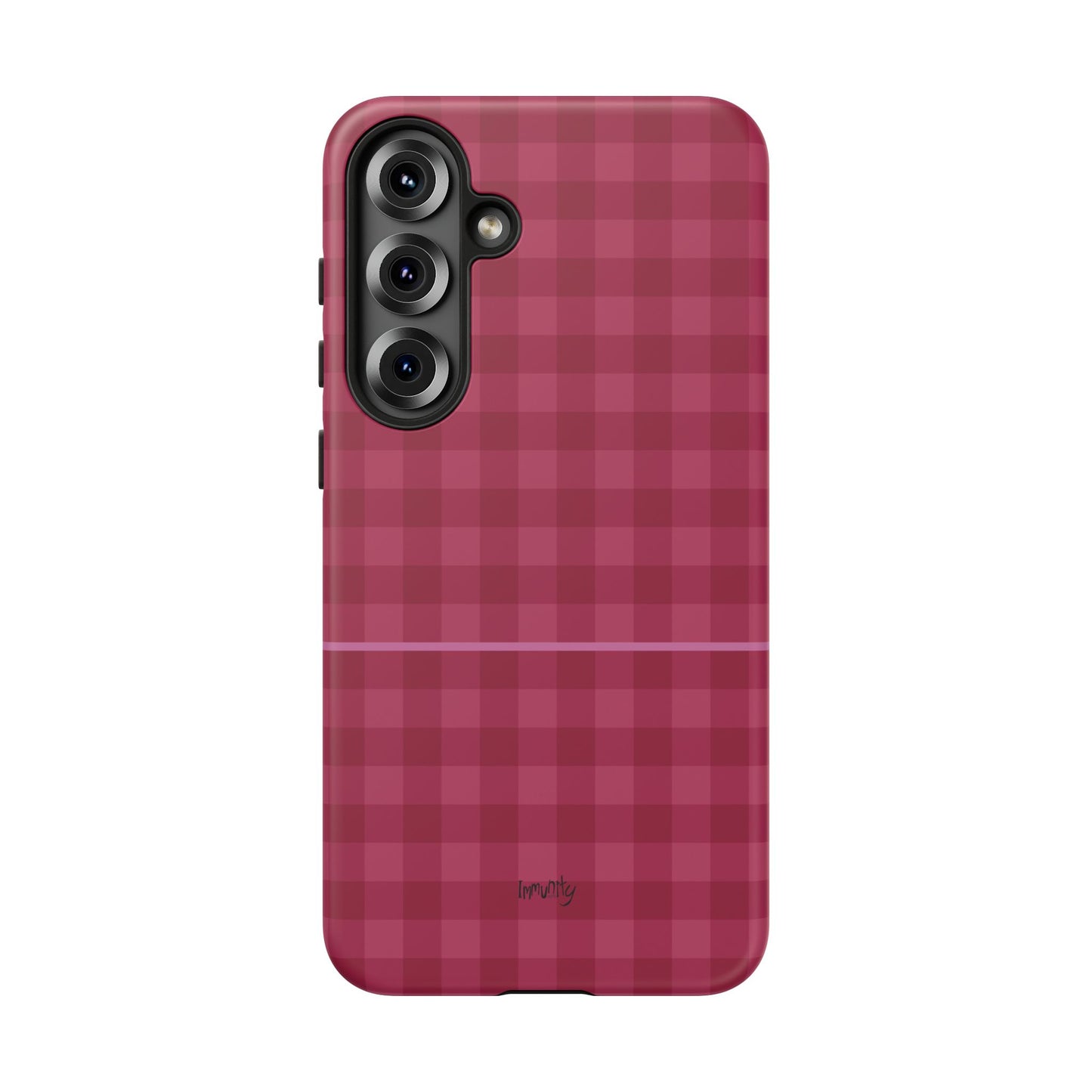 Pomegranate Gingam Phone Case
