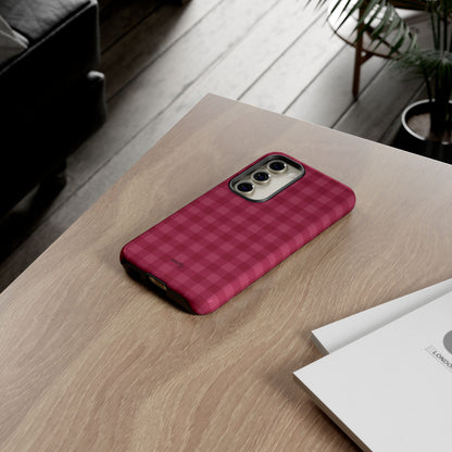 Pomegranate Gingam Phone Case