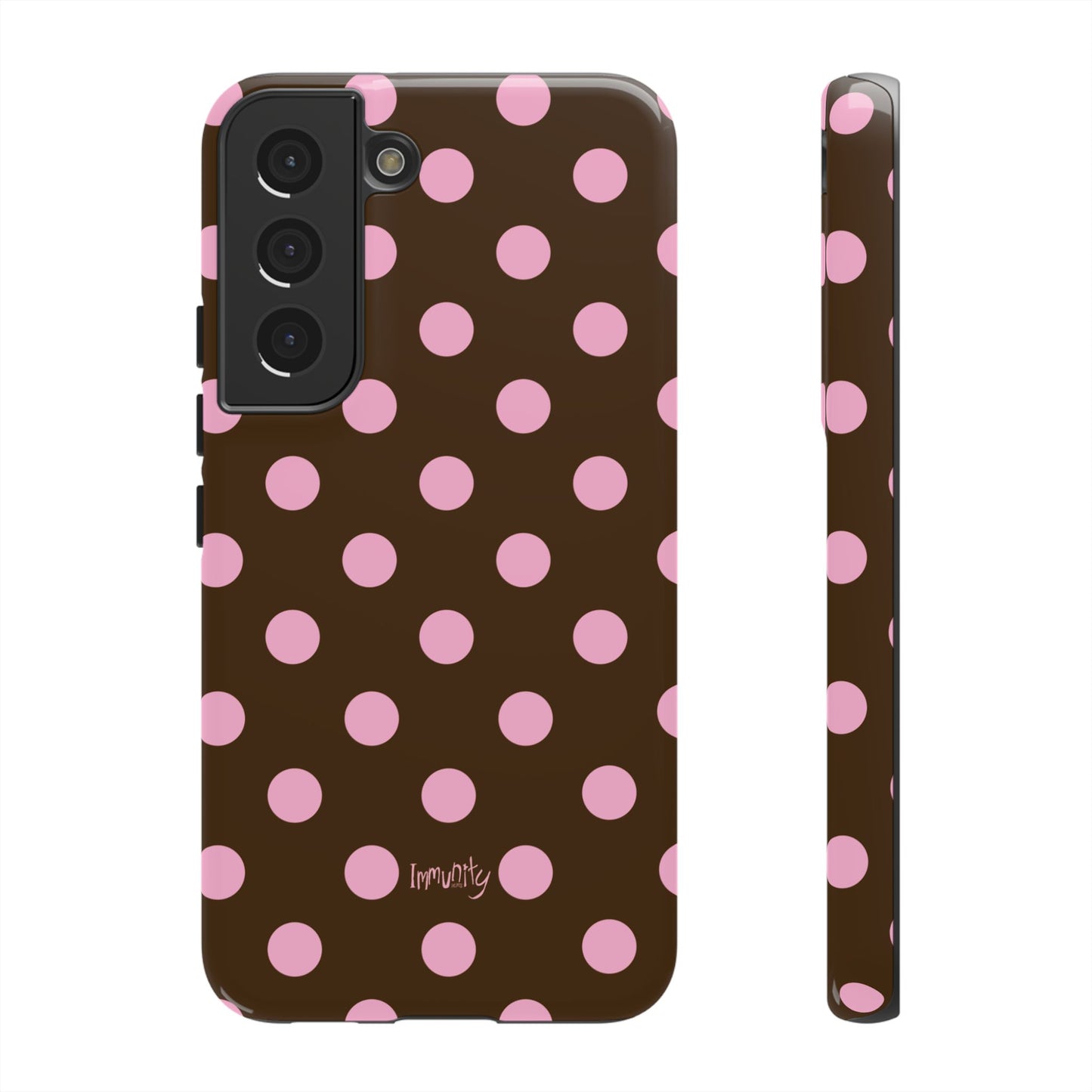 Pink Polka Dot Phone Case