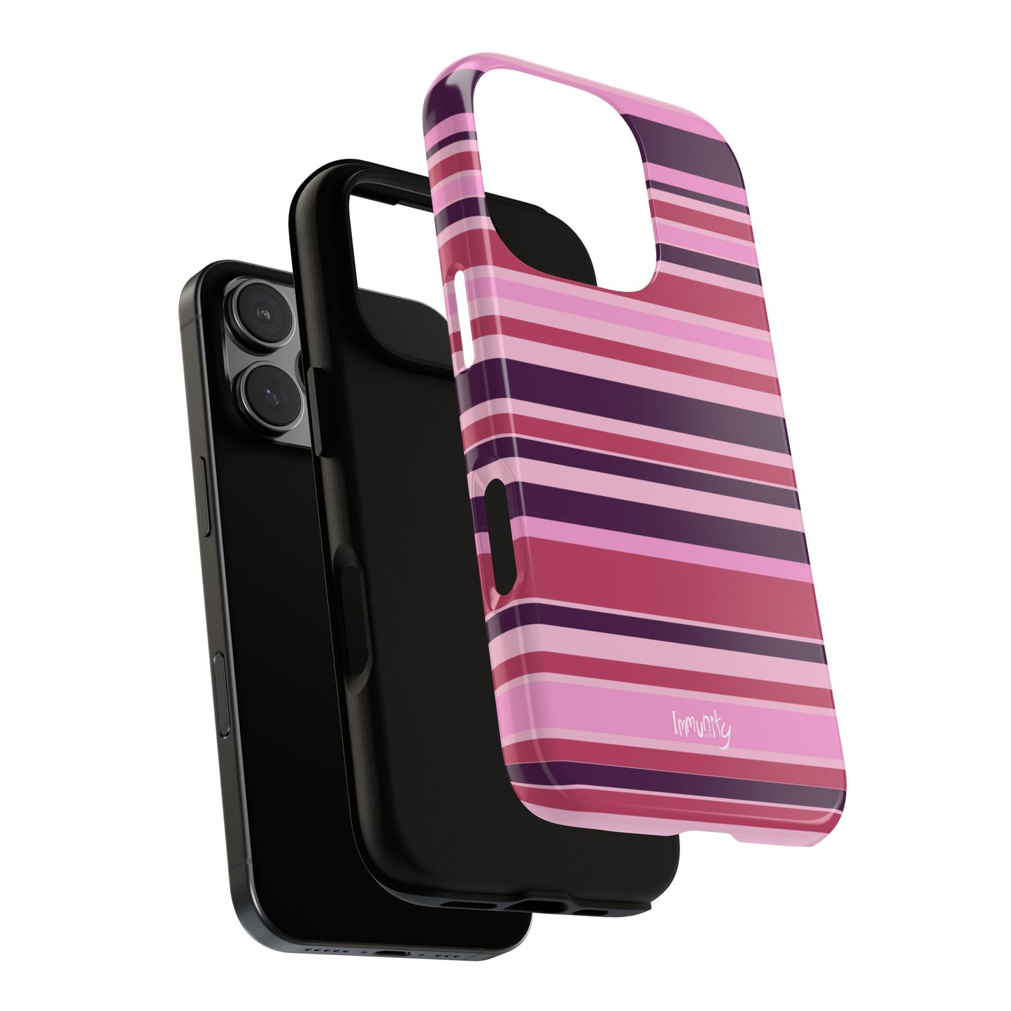 Pink Stripes Phone Case