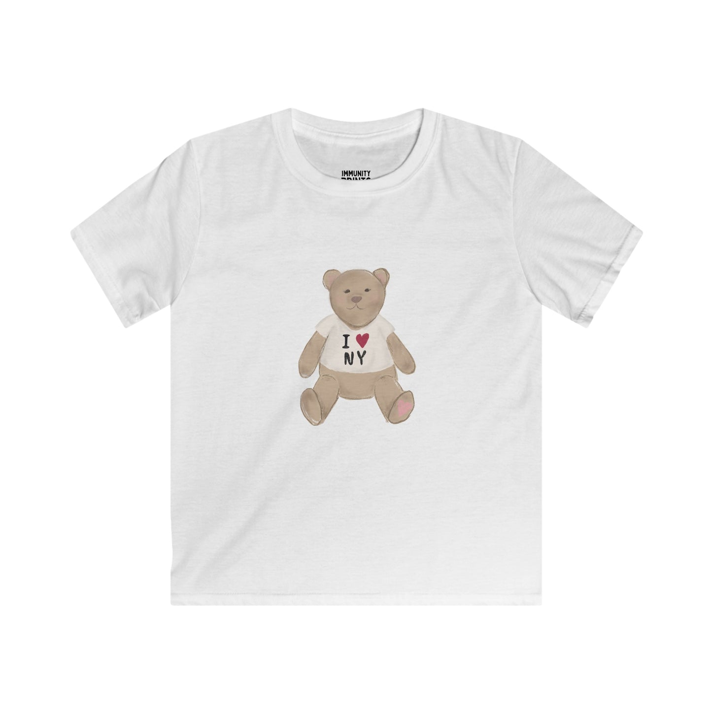 I Heart NY Teddy Baby Tee