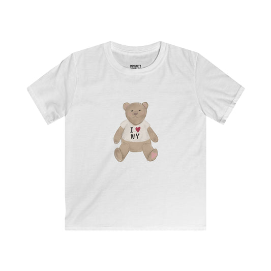 I Heart NY Teddy Baby Tee