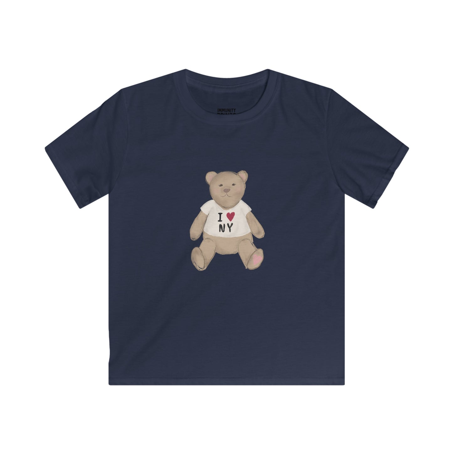 I Heart NY Teddy Baby Tee