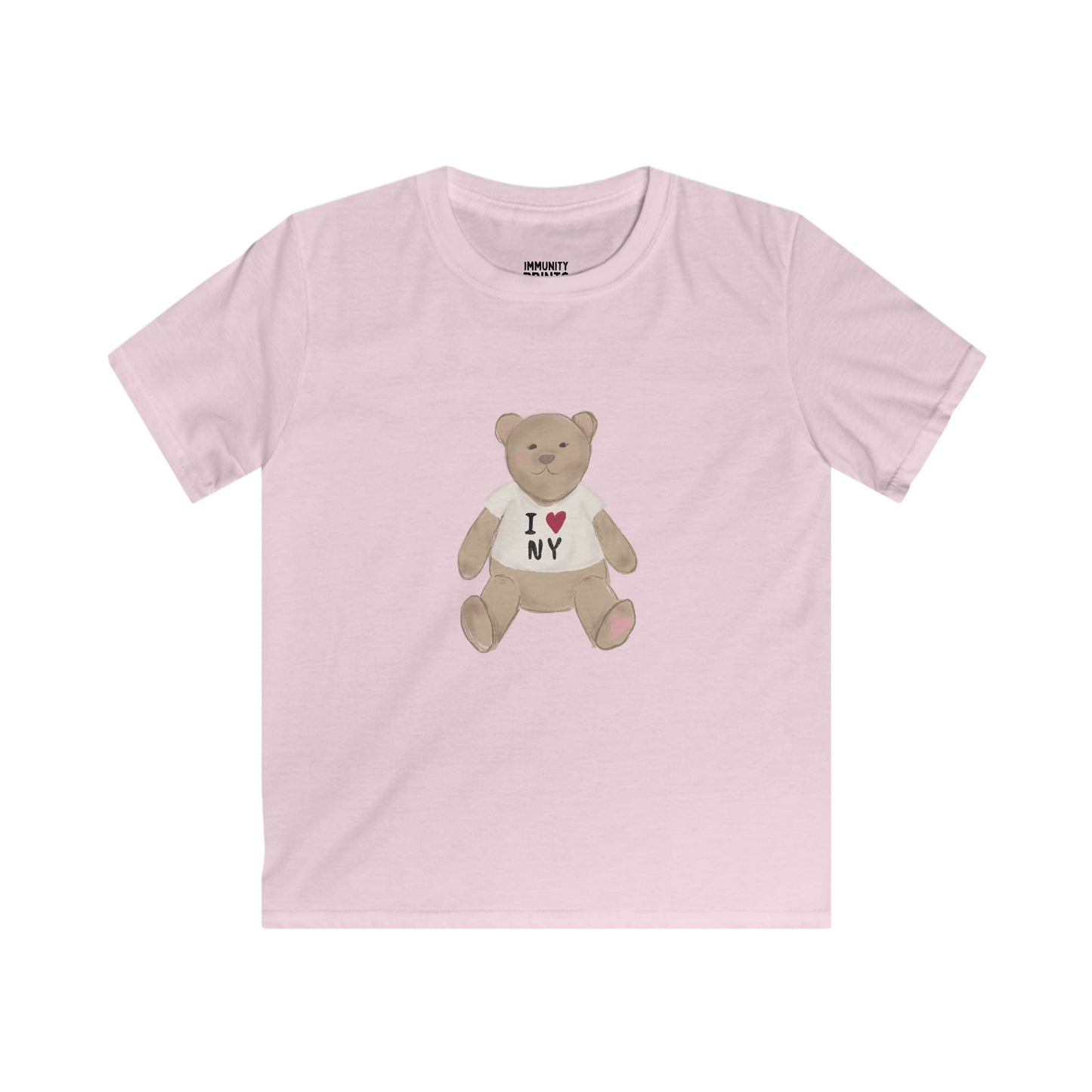 I Heart NY Teddy Baby Tee