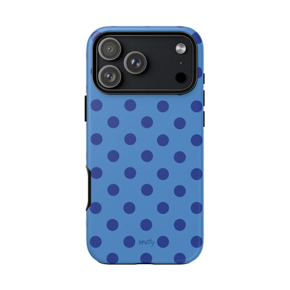 Blue Polka Dot Phone Case