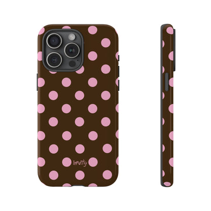 Pink Polka Dot Phone Case