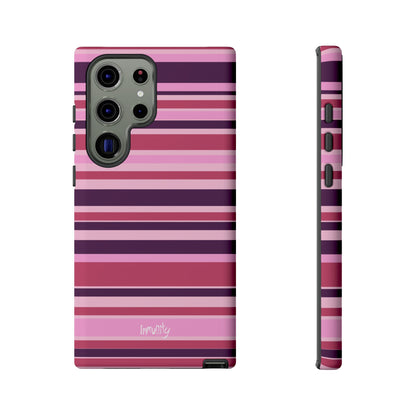 Pink Stripes Phone Case