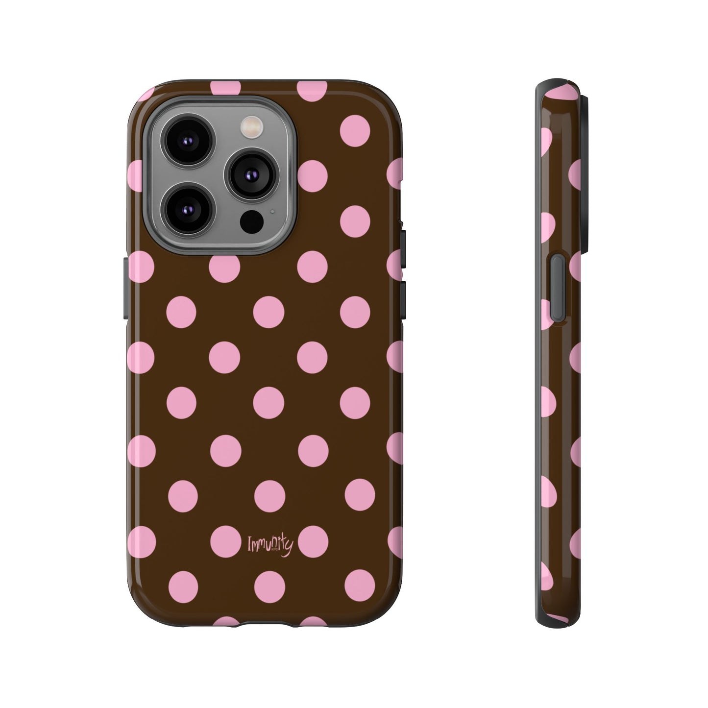 Pink Polka Dot Phone Case