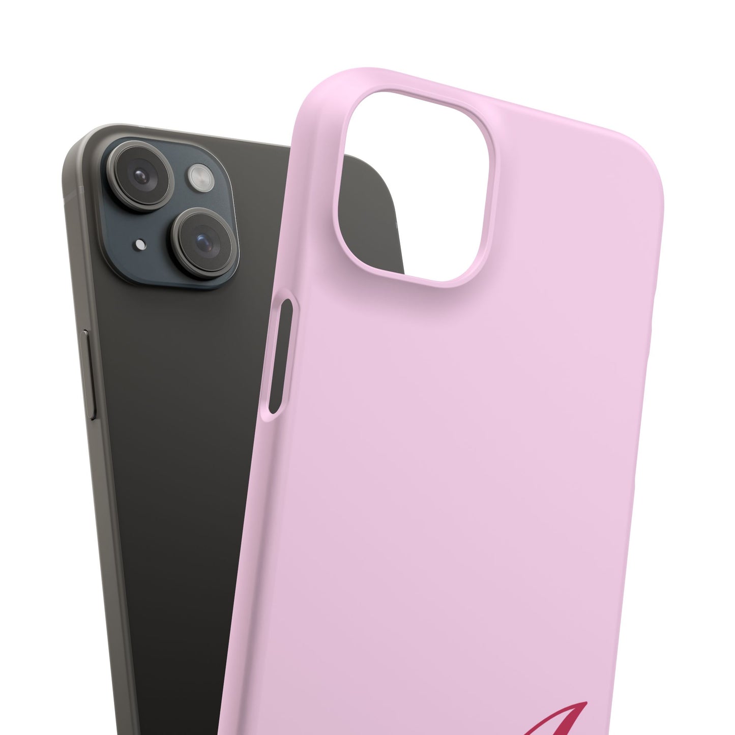 Initial (Pink) Snap Phone Case