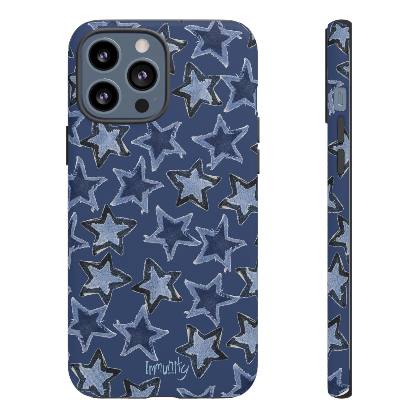 Denim Star Phone Case