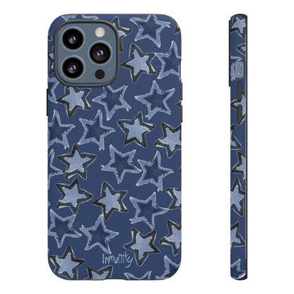 Denim Star Phone Case