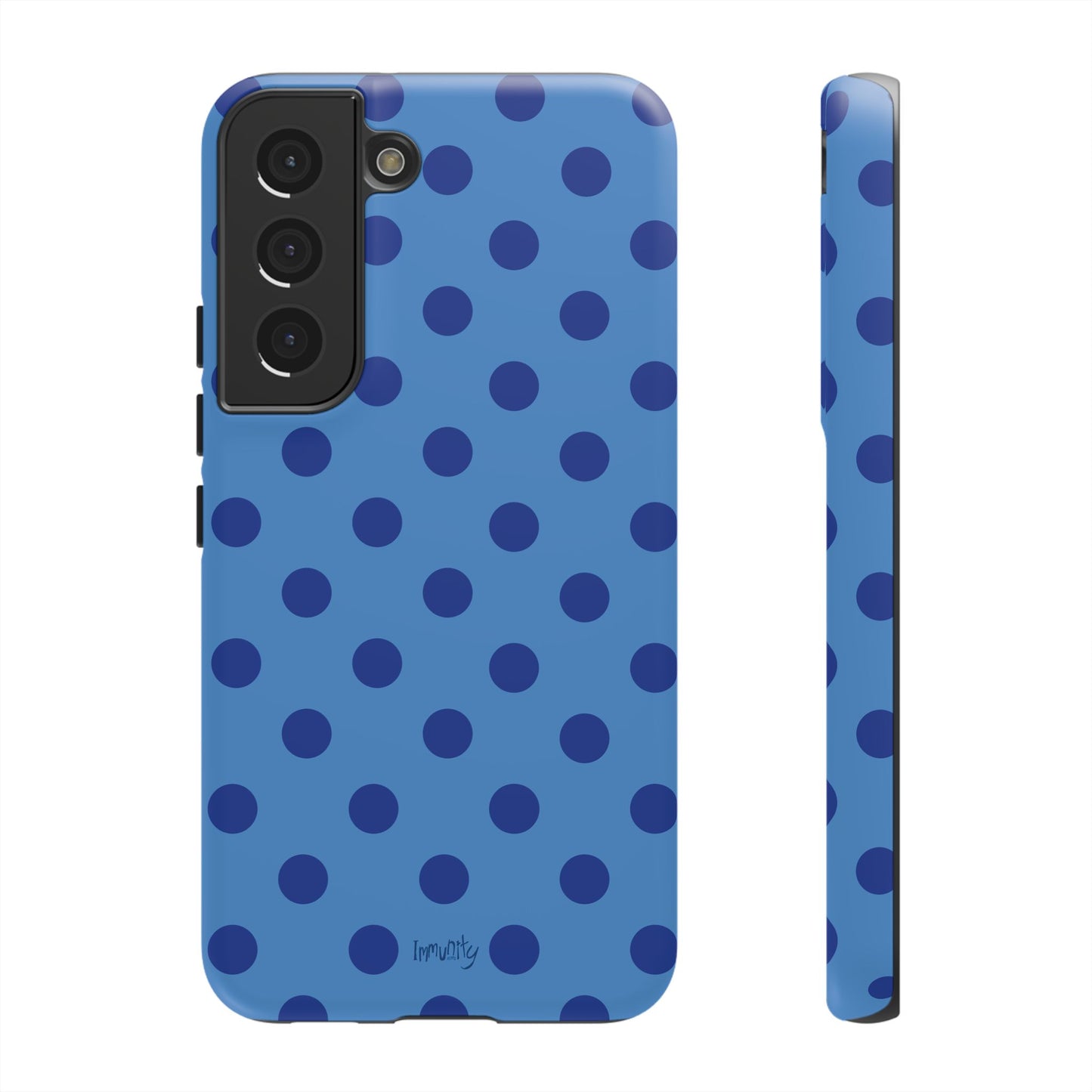 Blue Polka Dot Phone Case