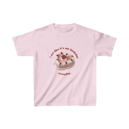 I Act Like it’s My Birthday Boxy Tee