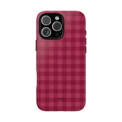 Pomegranate Gingam Phone Case