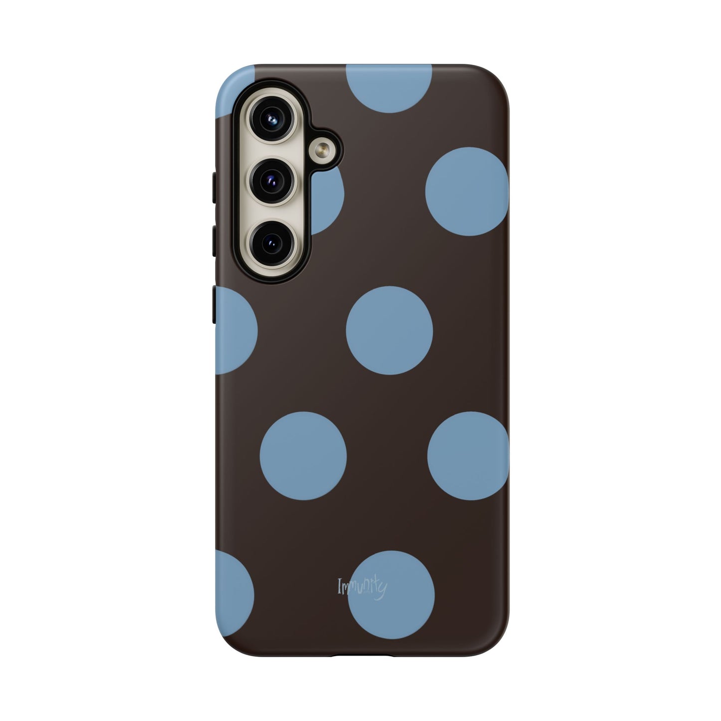 Big Blue Polka Dot Phone Case