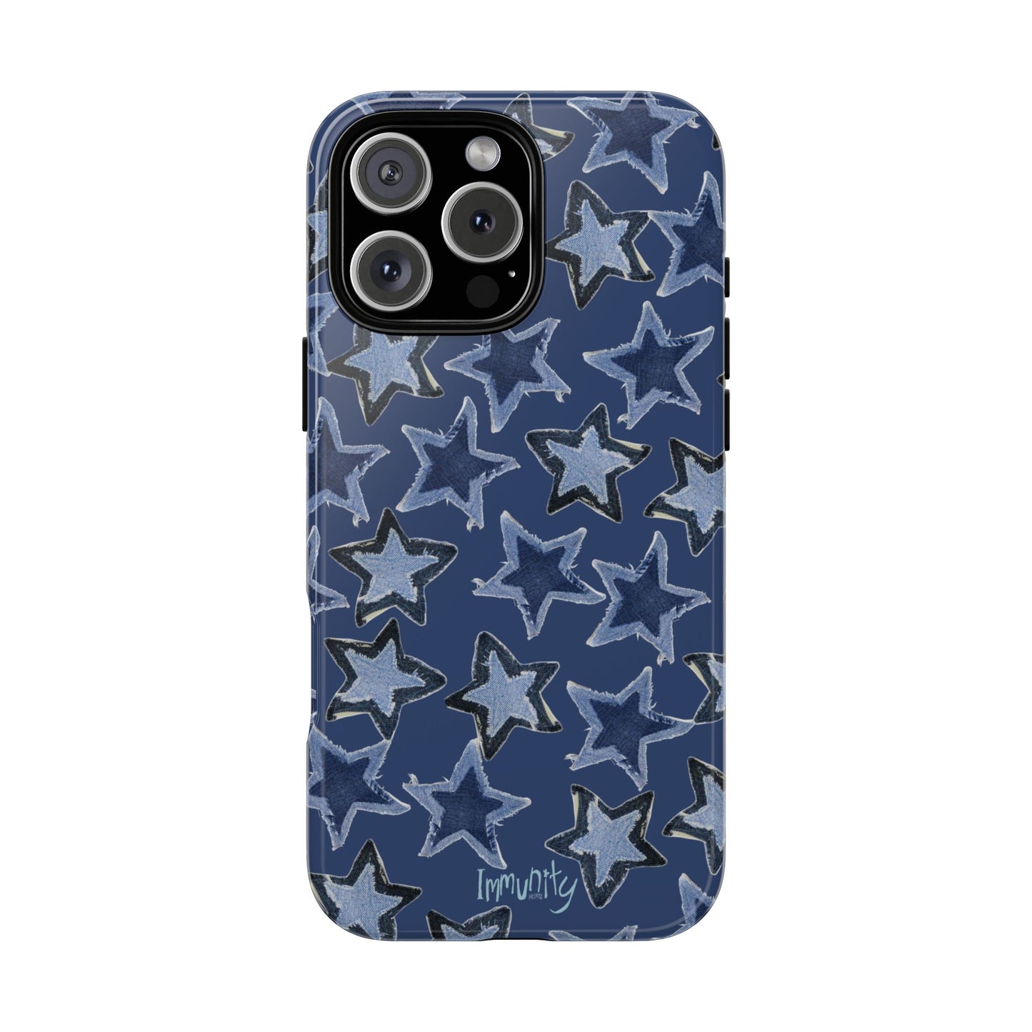 Denim Star Phone Case