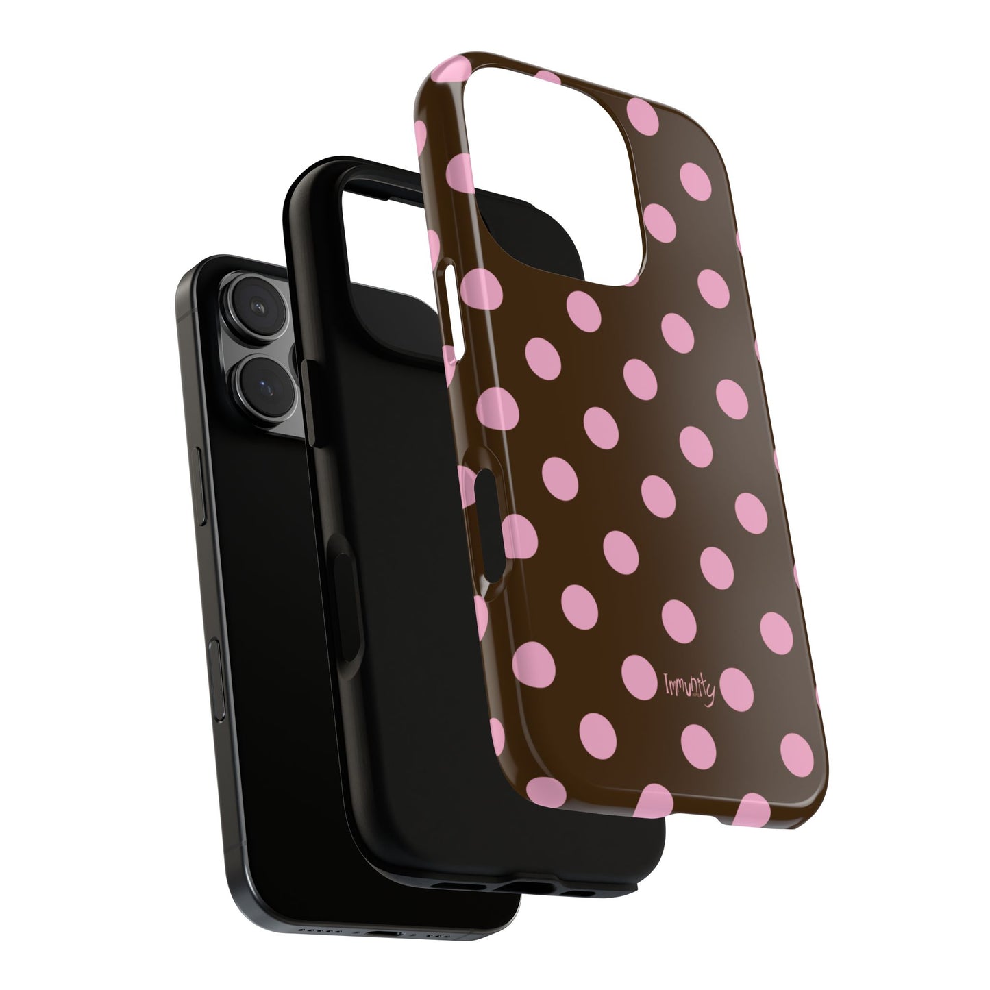 Pink Polka Dot Phone Case