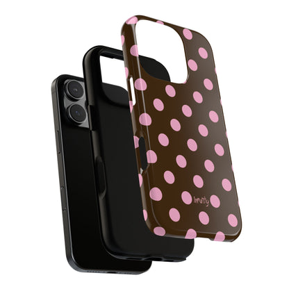Pink Polka Dot Phone Case
