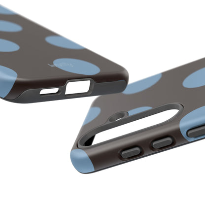Big Blue Polka Dot Phone Case
