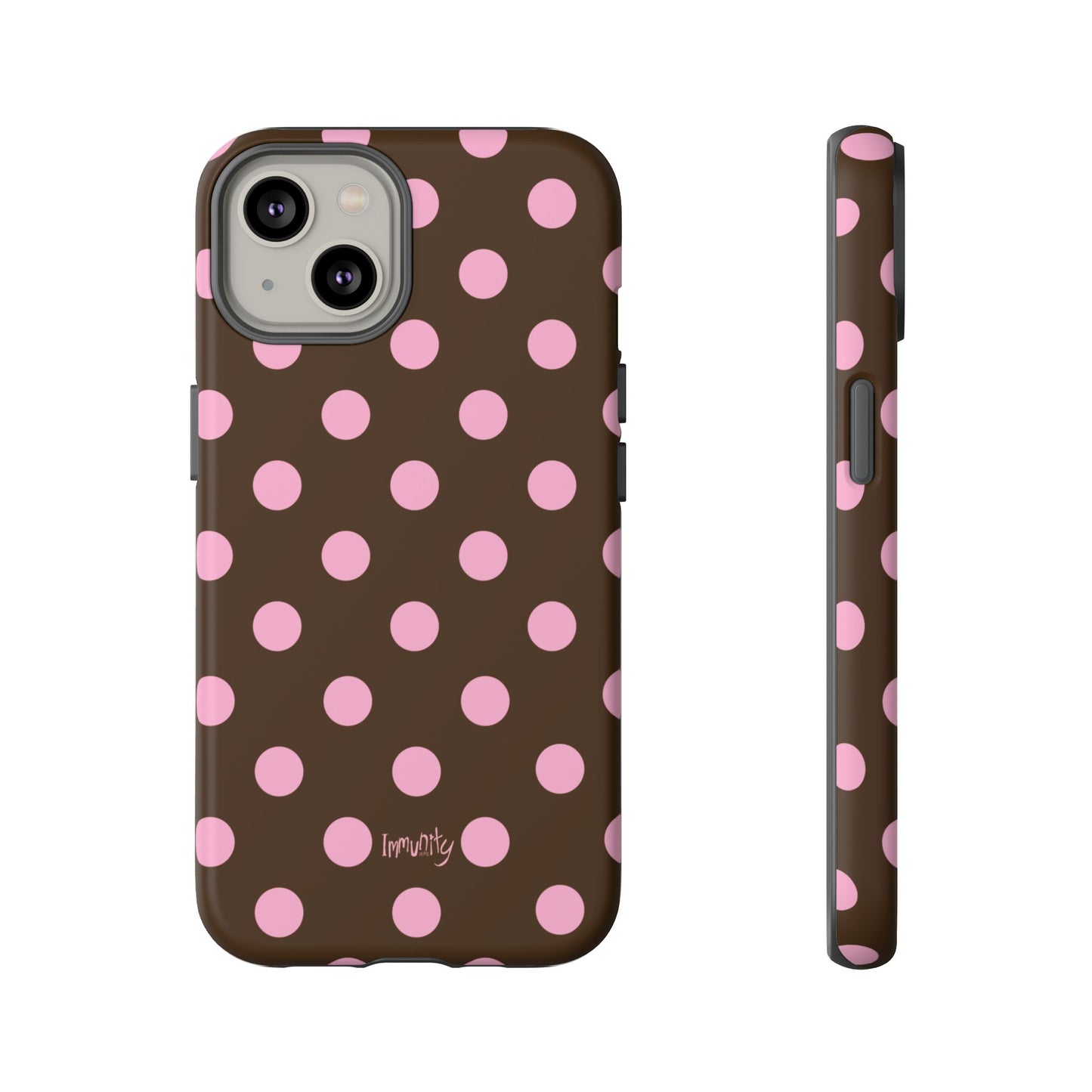 Pink Polka Dot Phone Case
