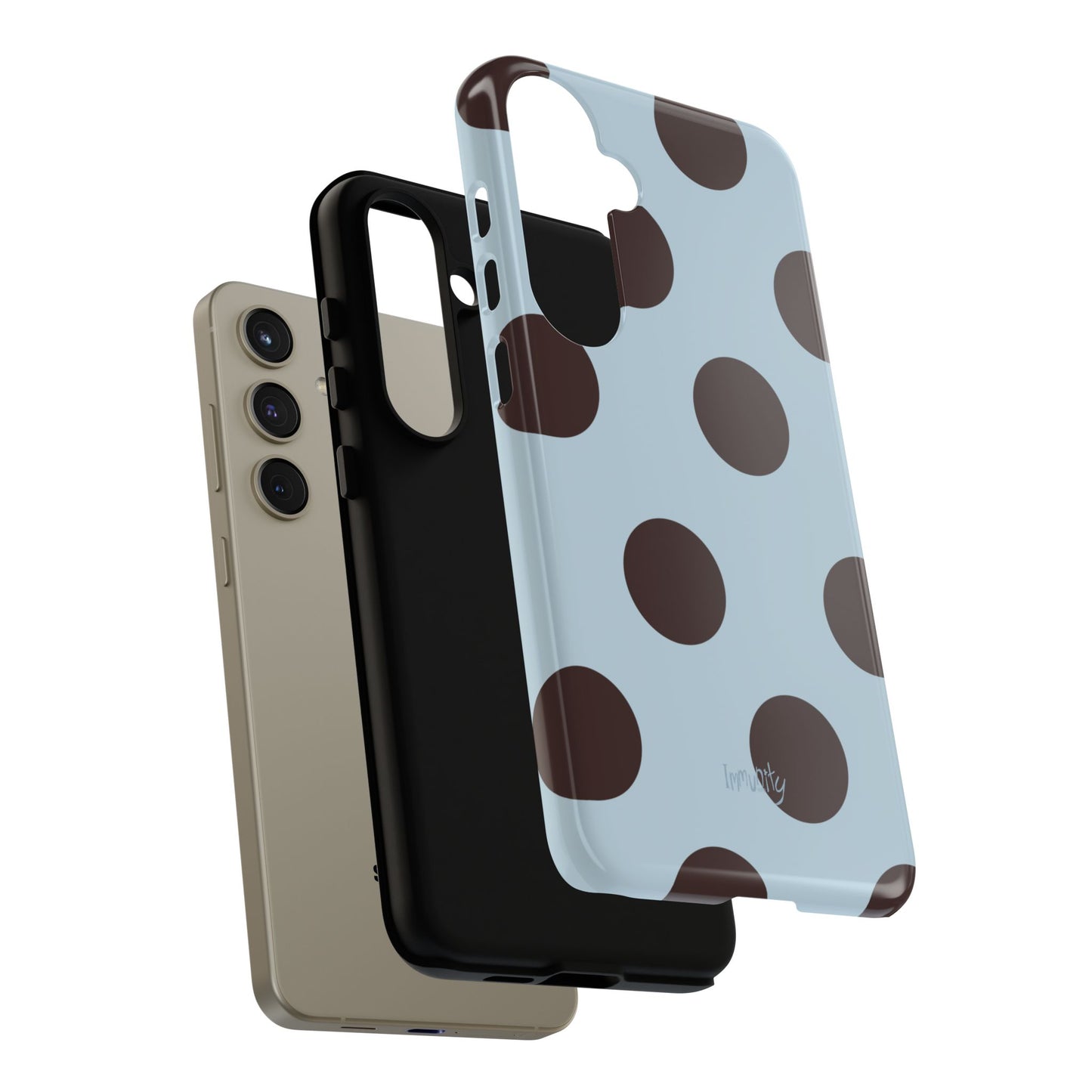Brown Polka Dot Phone Case
