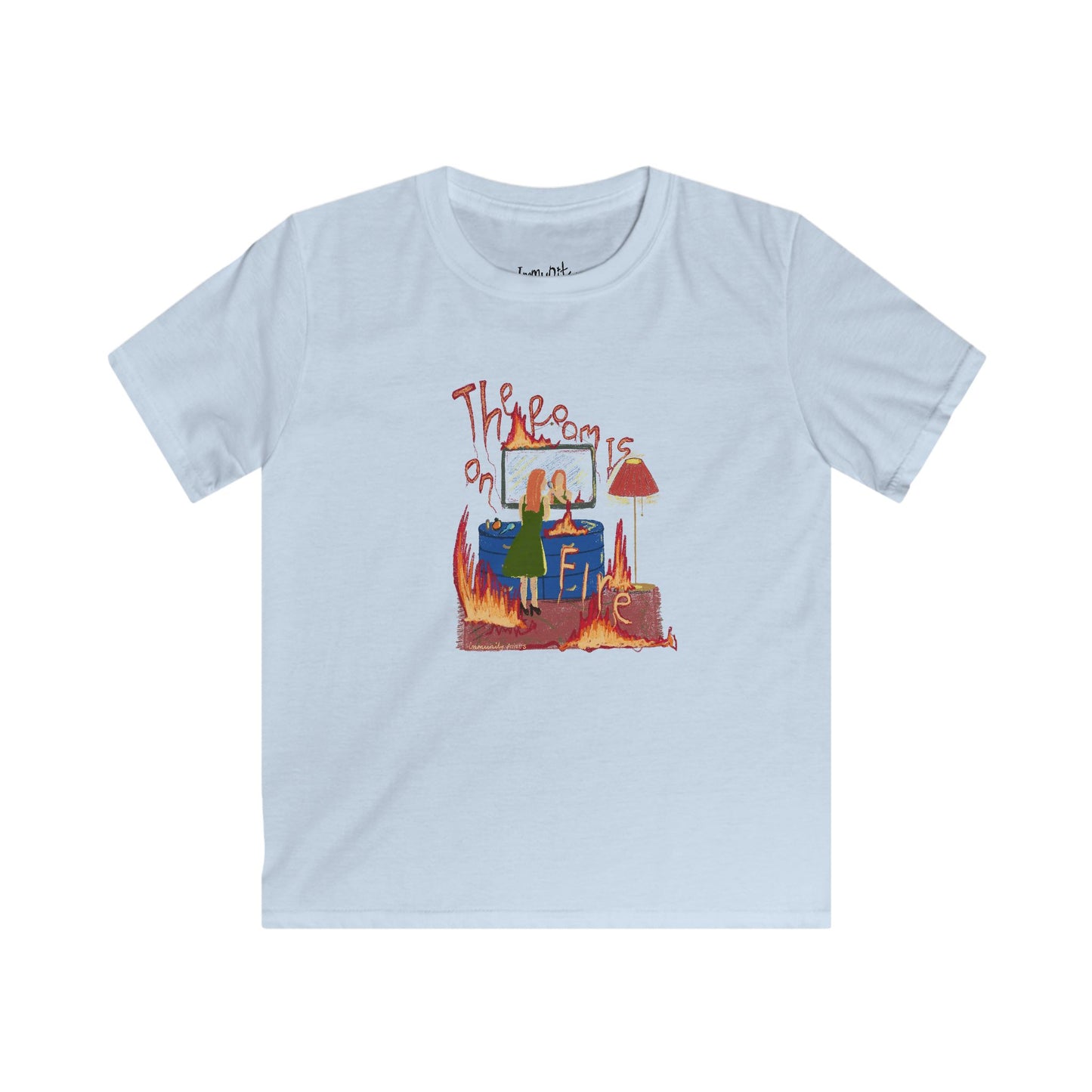 Room on Fire Baby Tee