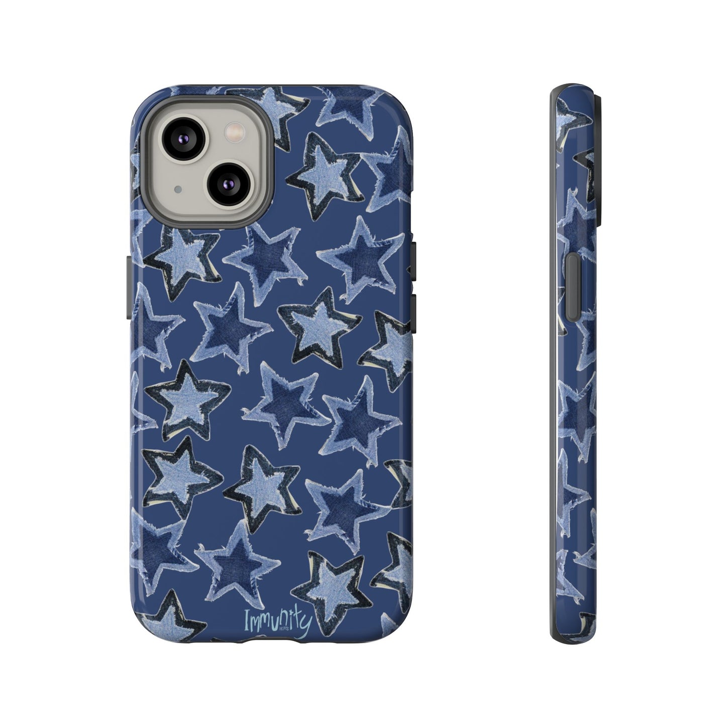Denim Star Phone Case