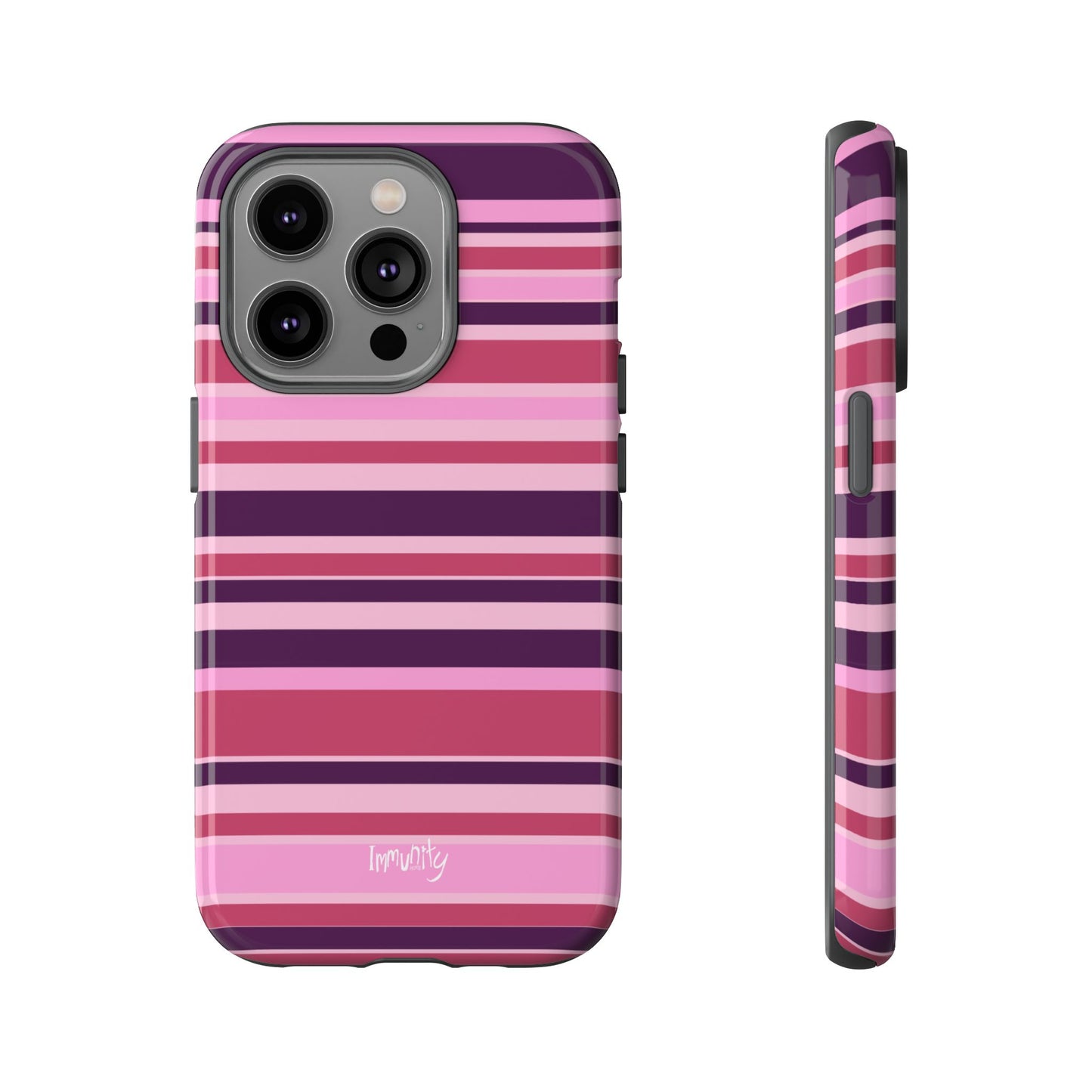 Pink Stripes Phone Case