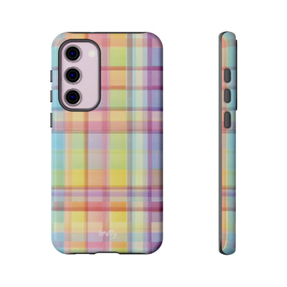 Rainbow Gingham Phone Case