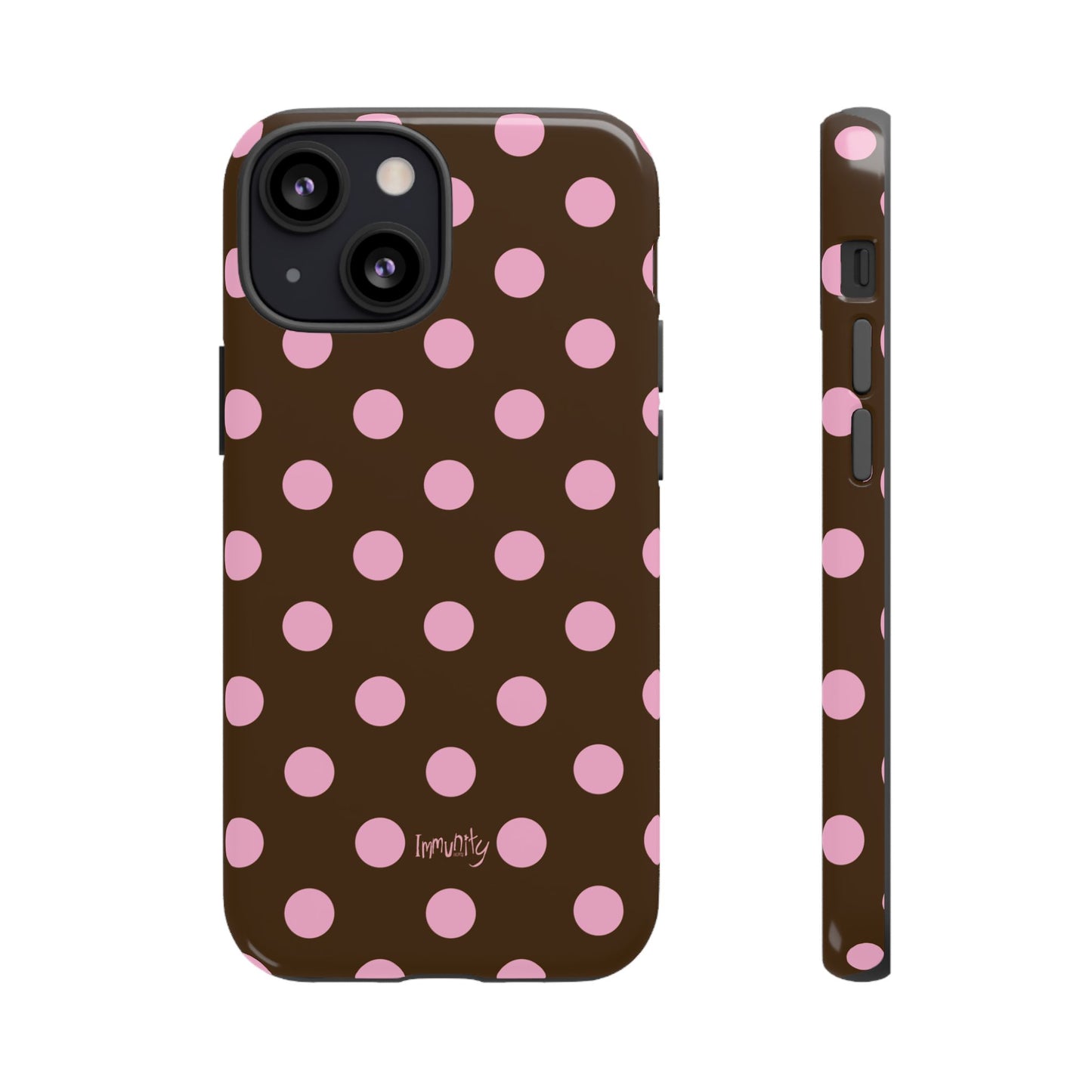 Pink Polka Dot Phone Case