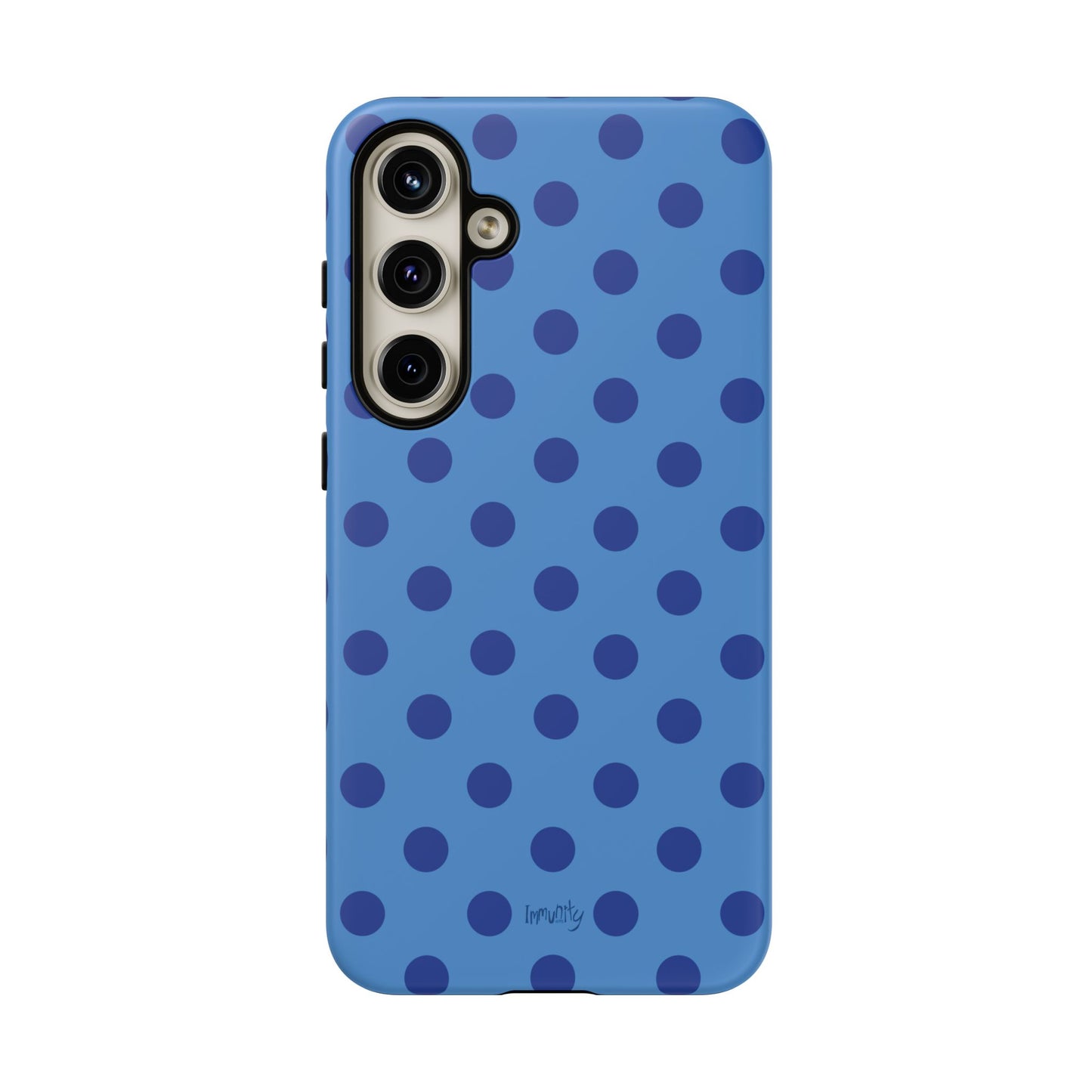 Blue Polka Dot Phone Case
