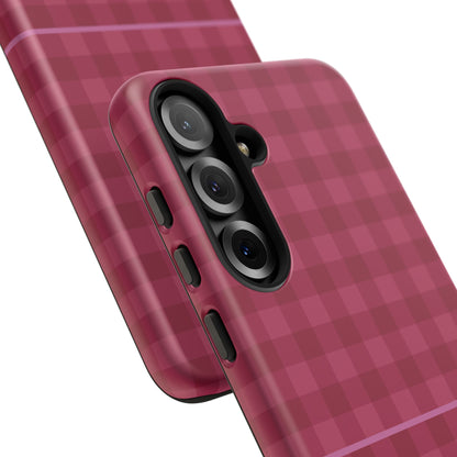 Pomegranate Gingam Phone Case