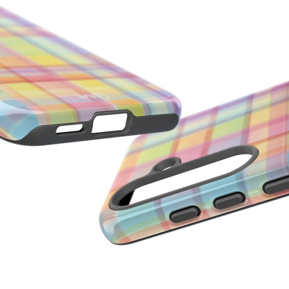 Rainbow Gingham Phone Case