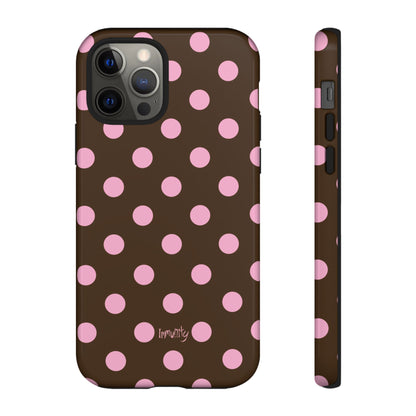 Pink Polka Dot Phone Case