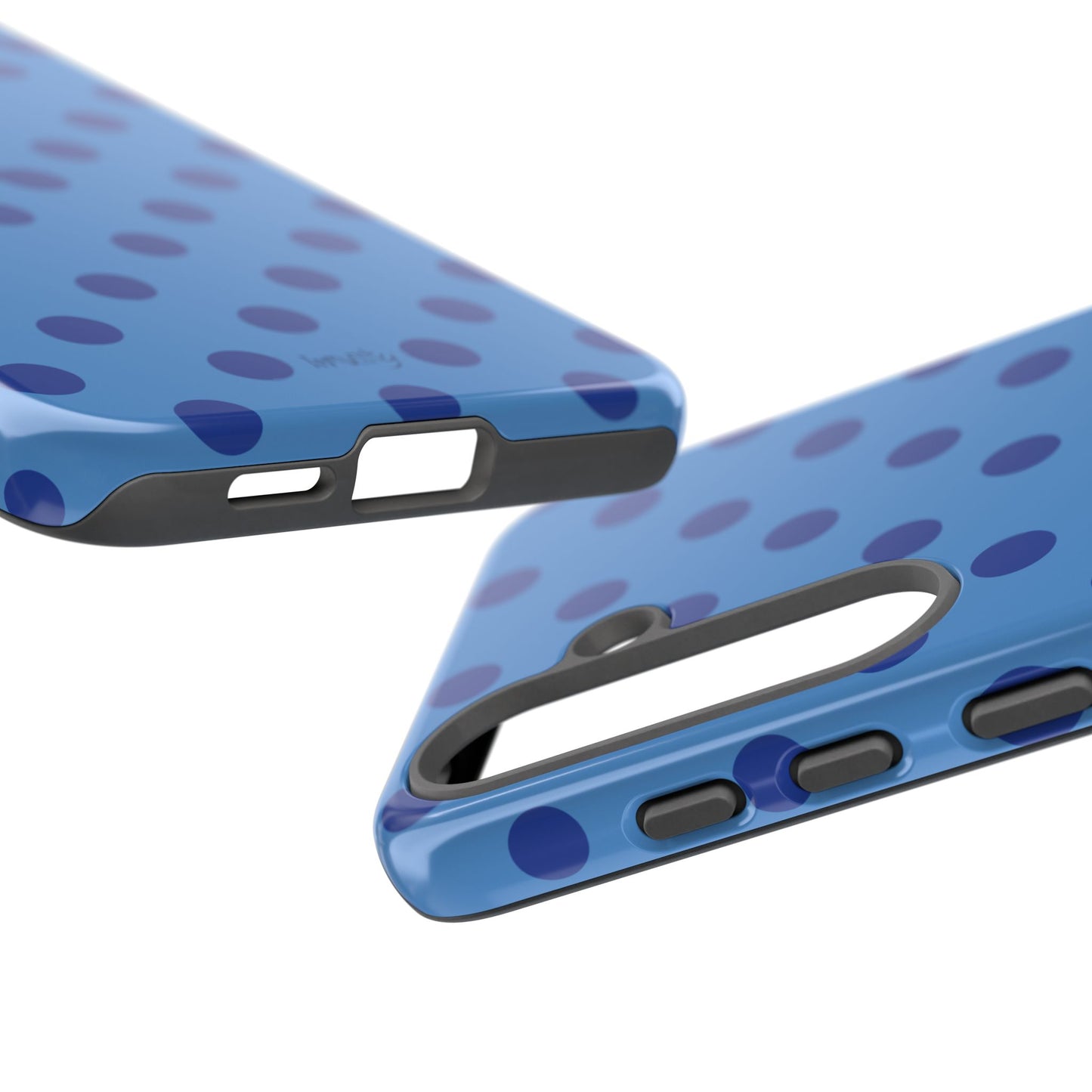 Blue Polka Dot Phone Case