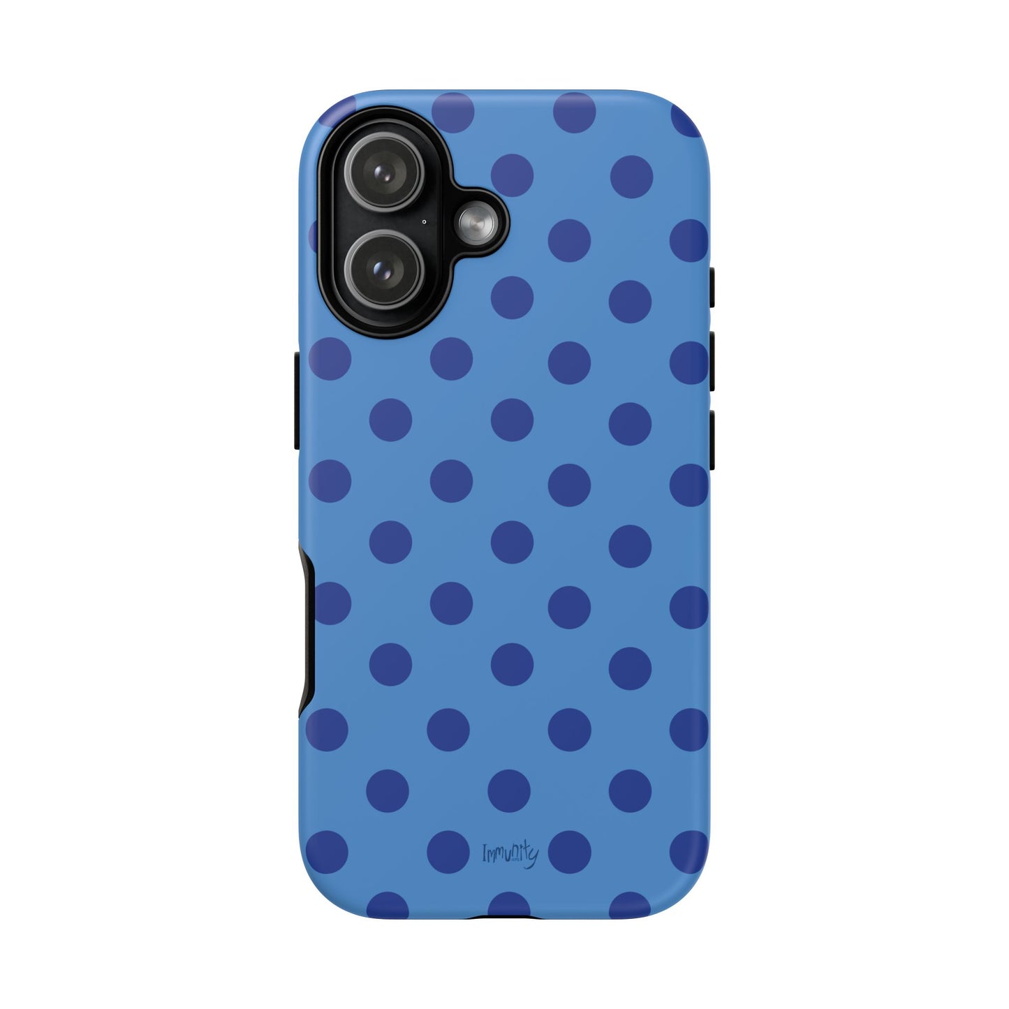 Blue Polka Dot Phone Case