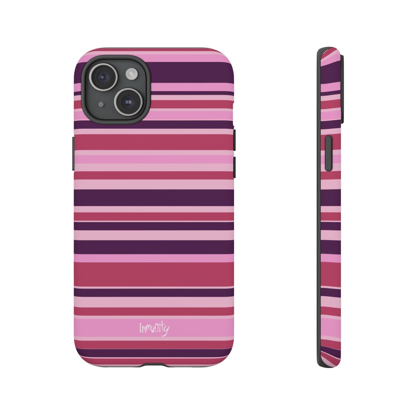 Pink Stripes Phone Case