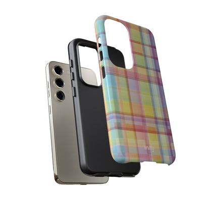 Rainbow Gingham Phone Case