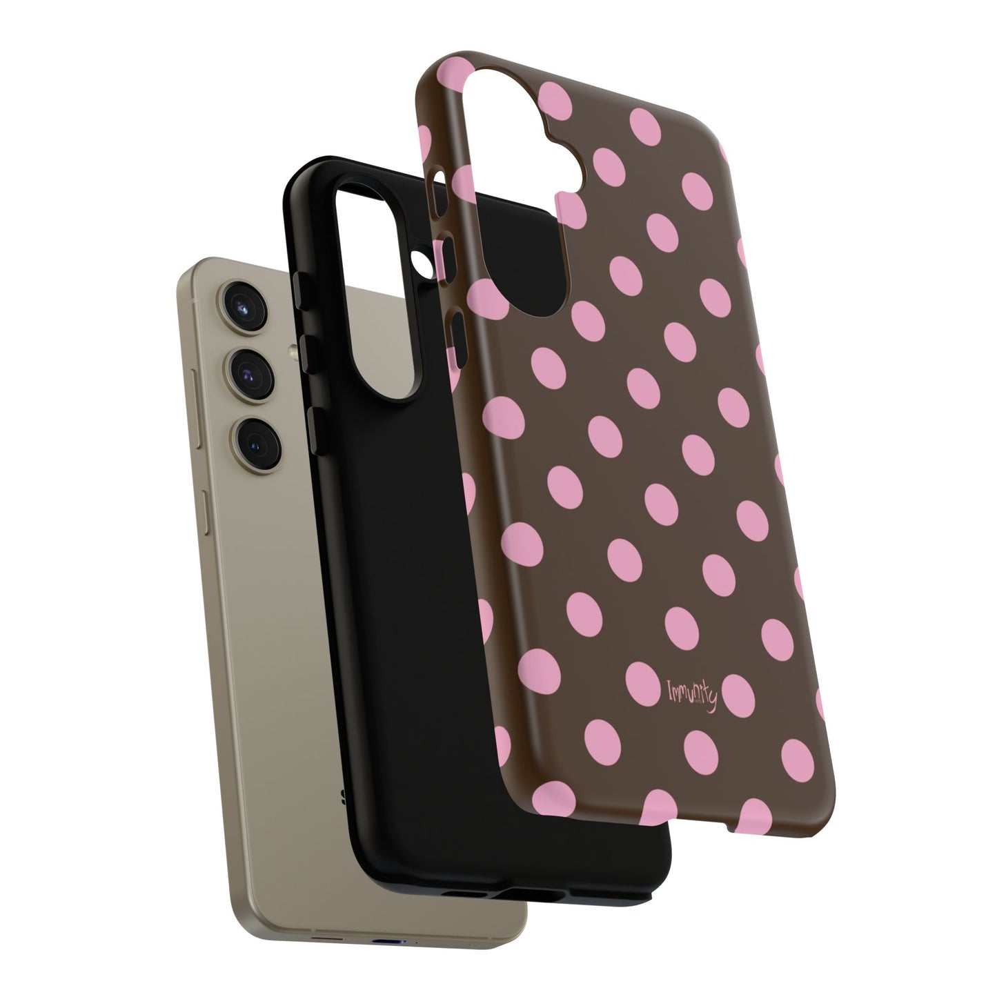 Pink Polka Dot Phone Case
