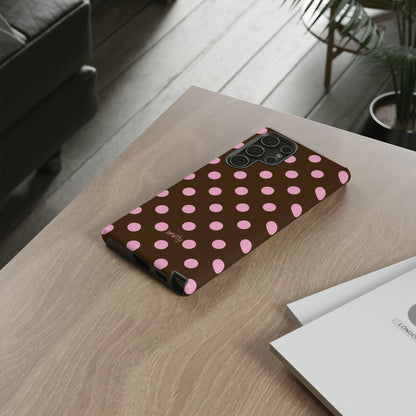 Pink Polka Dot Phone Case