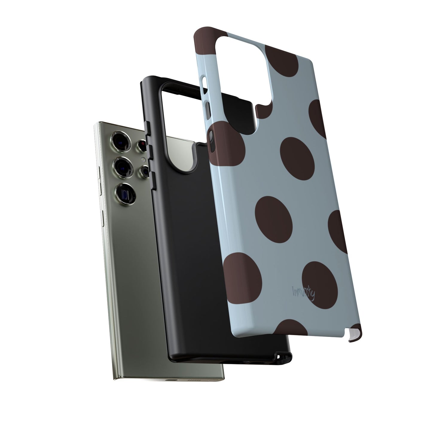 Brown Polka Dot Phone Case