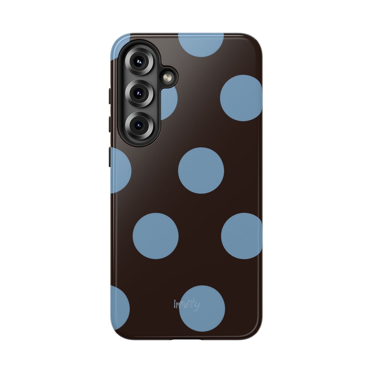 Big Blue Polka Dot Phone Case
