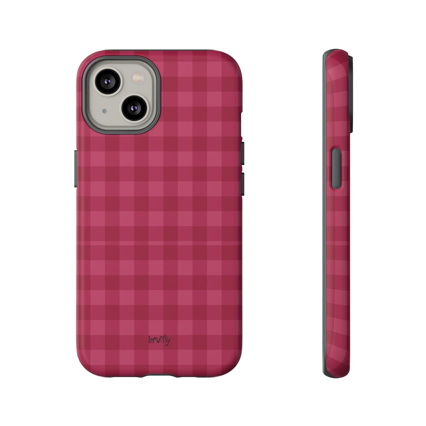 Pomegranate Gingam Phone Case