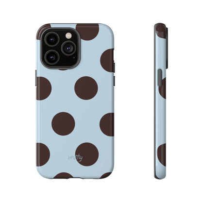Brown Polka Dot Phone Case