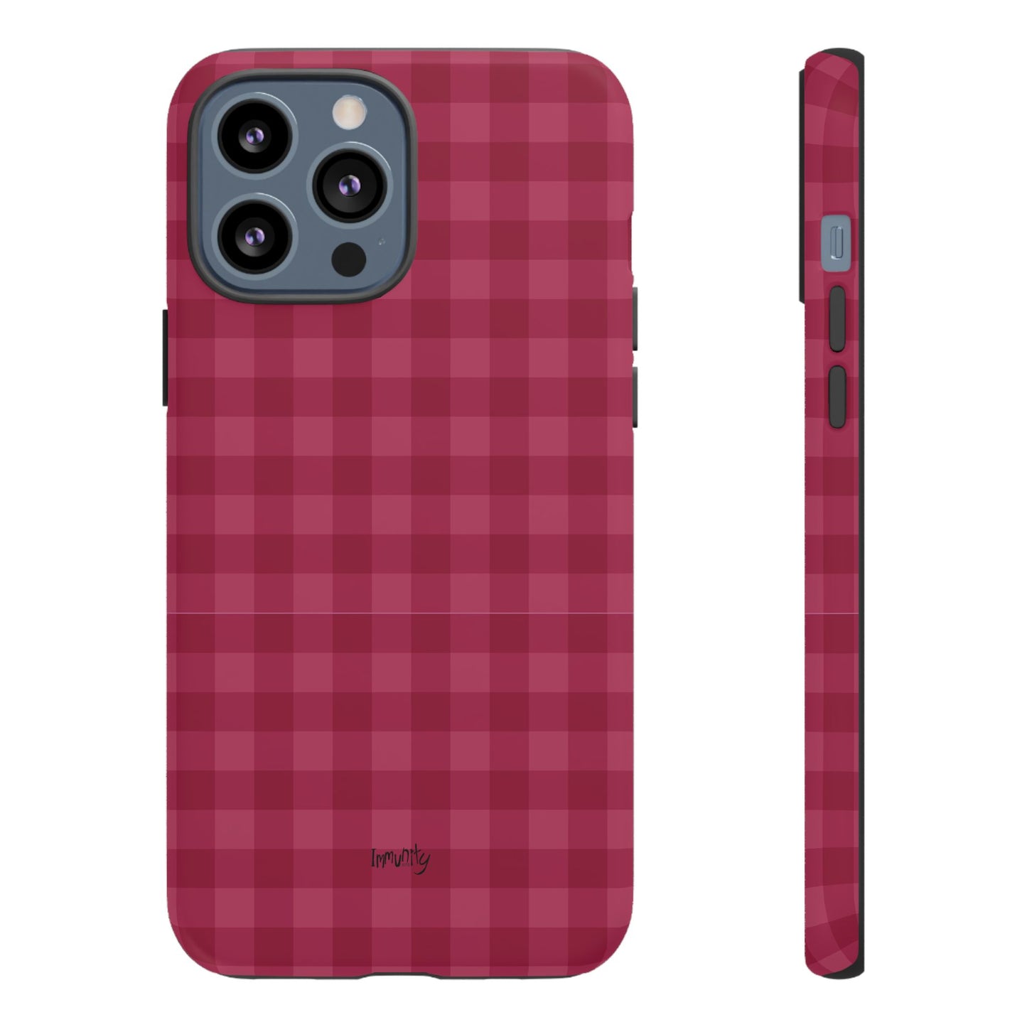 Pomegranate Gingam Phone Case