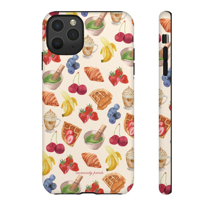 Breakfast in Bed Phone Case