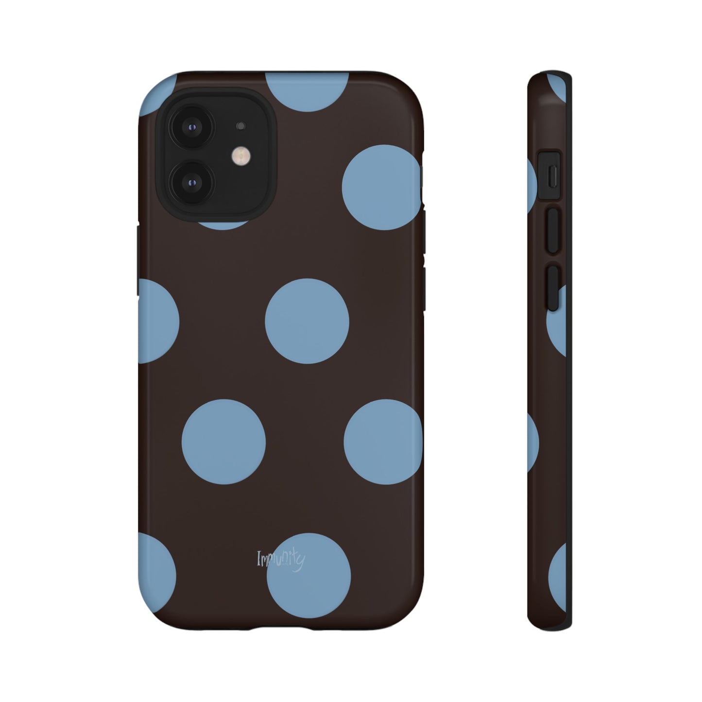 Big Blue Polka Dot Phone Case