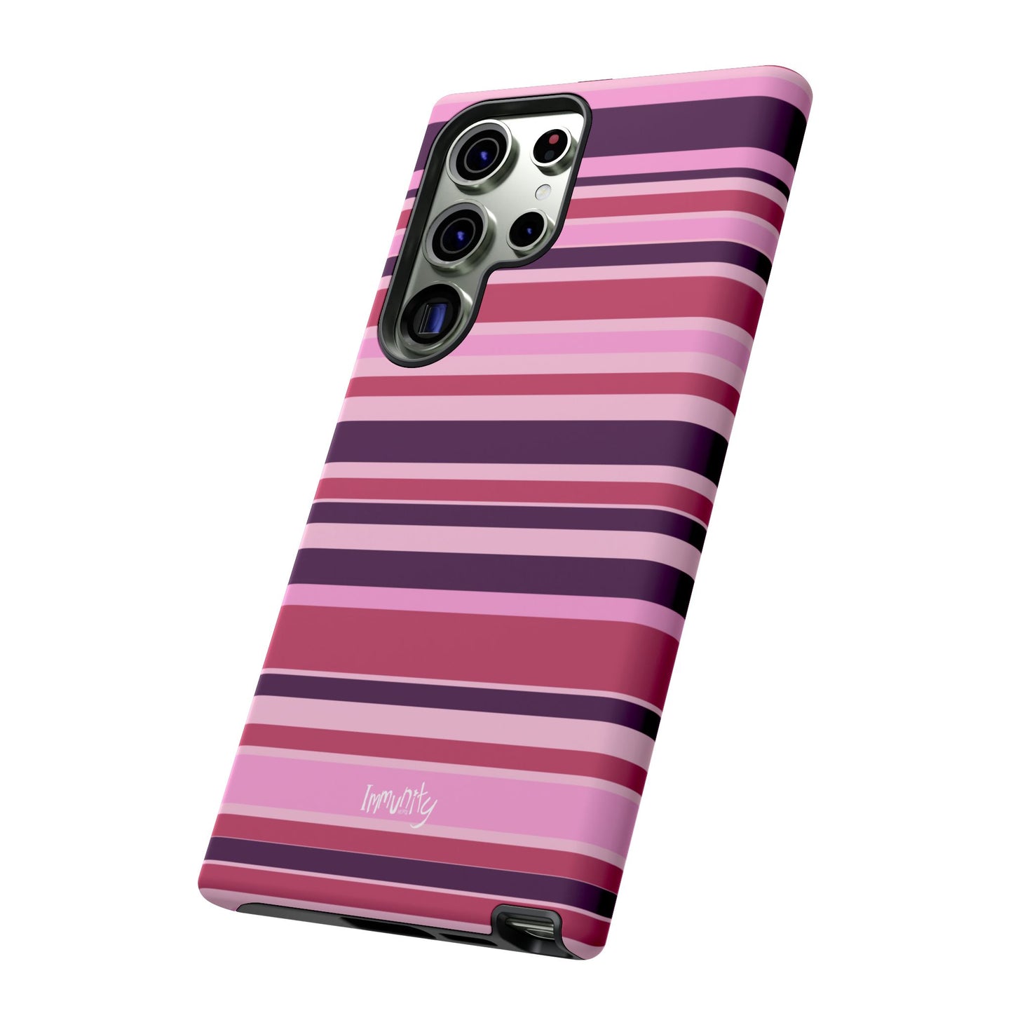 Pink Stripes Phone Case